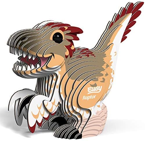 Eugy Tuatara 3D Puzzle - 24 Piece Eco-Friendly Educational Toy For Kids Ages 6+