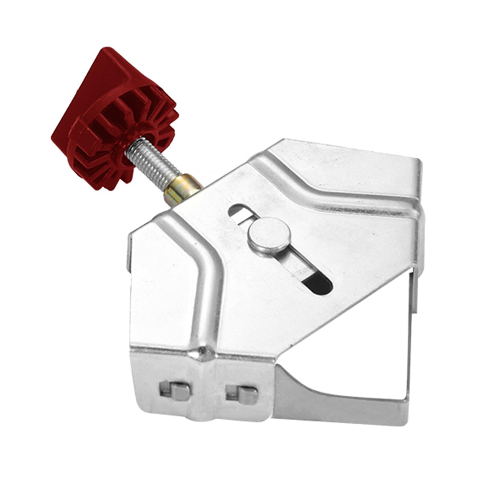 Metal Steel Right Angles Clamp 90 Degree Quickly Clip Auxiliary Corner Fixing Clamp Locator Easy Installation Metal Corner with Comfortable Handle
