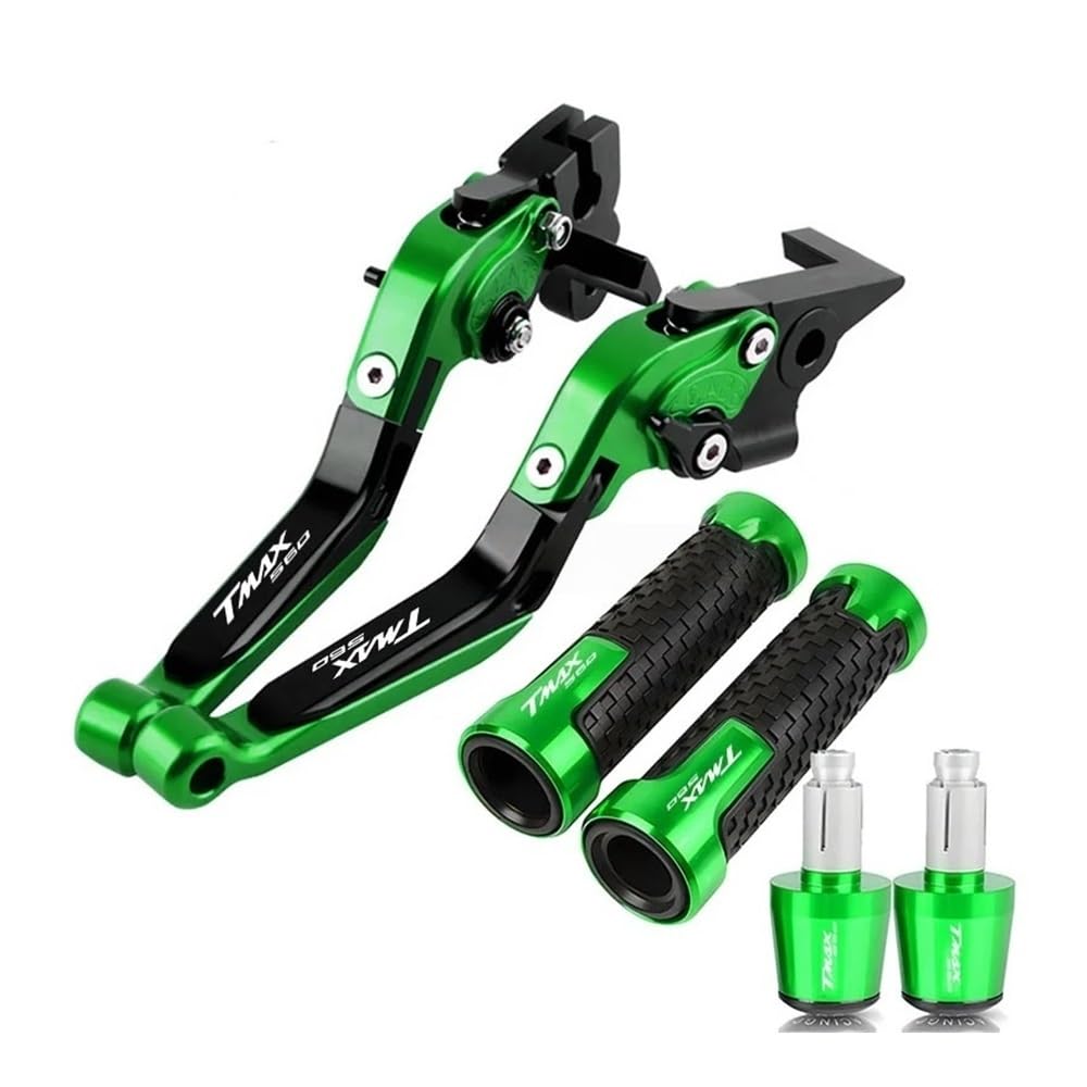 XVAsdgAER for Ya&maha T-MAX 560 2019-2020 Motorcycle CNC Accessories Brake Clutch Levers Handlebar Hand Grips Ends(B)