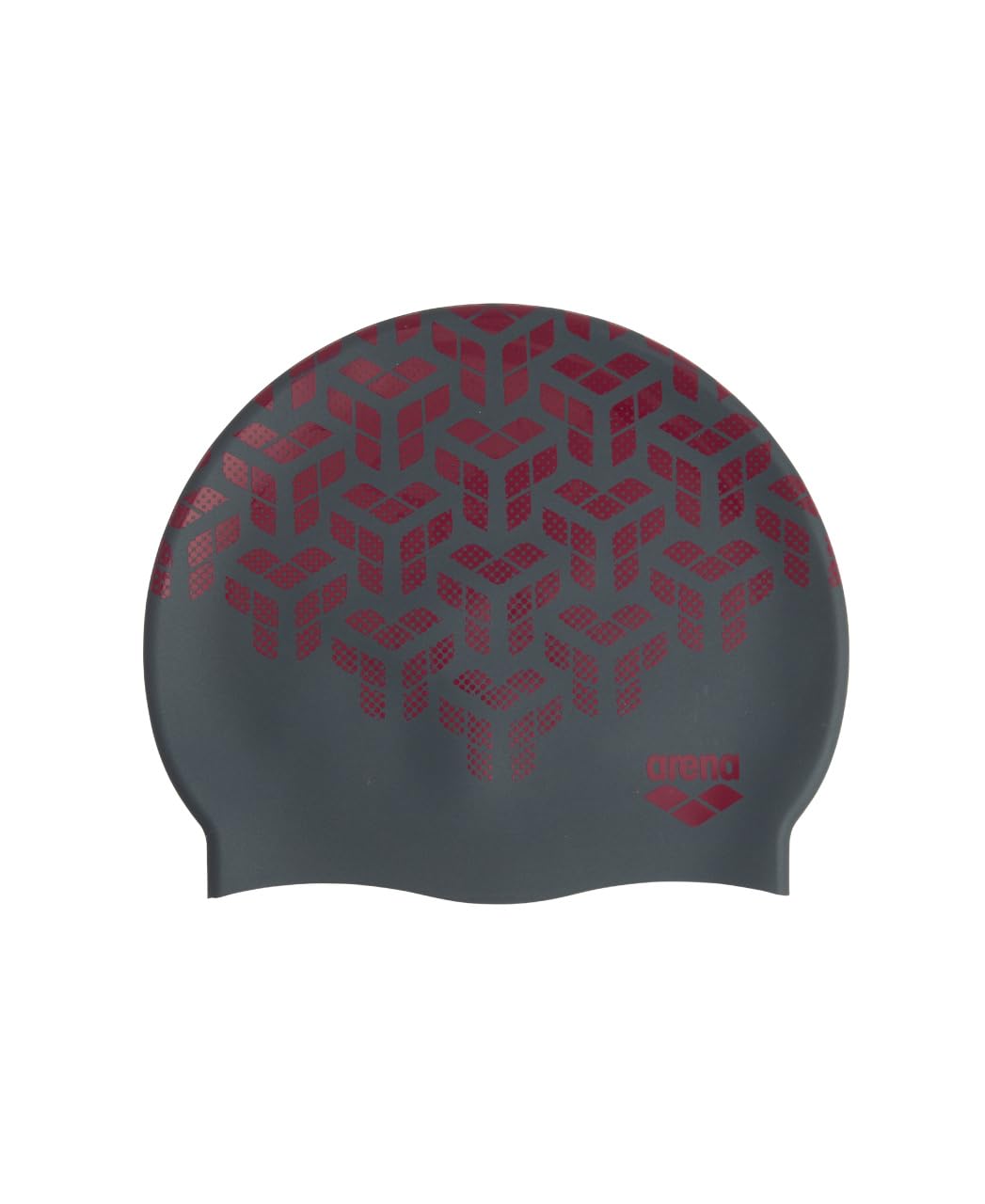 arena Print 2 Bonnet de Bain Natation Homme Silicone, Homme, Silicona Print 2, Multicolore