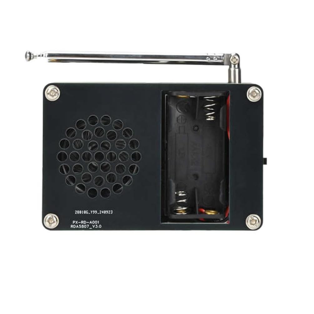 RDA5807M Radio Kit FM 87-108MHz Display Digitale Tubo Saldatura DC5V