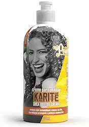 Creme Para Pentear Karité Soul Power - Define, Hidrata e Mantém os Cachos Macios - 500ml