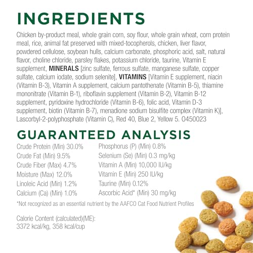 Purina Cat Chow Indoor Healthy Weight and Hairball Dry Cat Food With Chicken - (Pack of 4) 3.15 lb. Bags