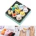 Produktbild Ouken 1Pack DIY Nadel Filzwolle Roving Kit Bunte Wolle zum Filzen Spinnen Kunsthandwerk Set mit Werkzeug Entzückende Geburtstags-Geschenk für Erwachsene und Kinder (Tiere)