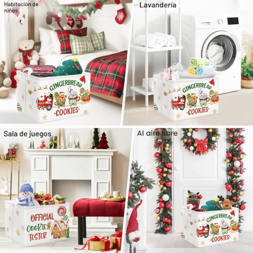 Cajas de almacenaje juguetes y ropa sucia Clastyle infantil de 40x30x30 cm plegables 8