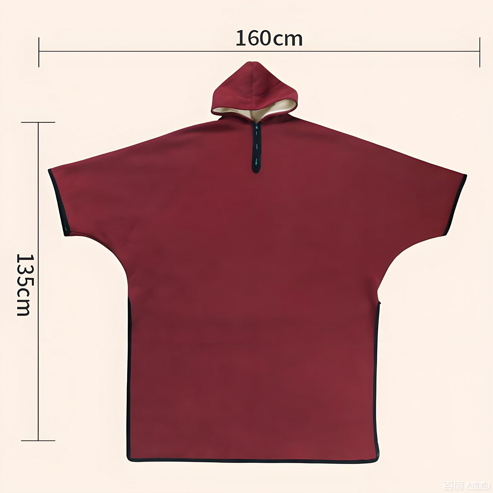Manta térmica para silla de ruedas, cubierta cálida de cuerpo completo con sombrero y mangas resistentes al viento, forro de terciopelo ártico, protección de privacidad, ajuste universal