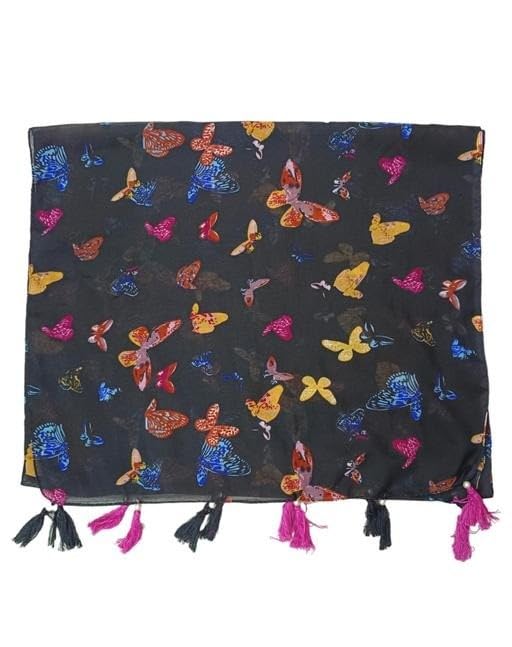 Image of Chiffon Printed Scarfs Set For Womens Pack of 3 |SL 170