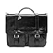 Produktbild Picard Buddy Aktentasche aus Leder mit Magnetverschluss, 2 Aktenfächer, verstaubarer Schultergurt - Businesstasche 18 Liter 33 x 40 x 16 cm (H/B/T) Herren/Damen (4539)