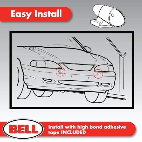 Alerta para ciervos BELL Automotive negro 22-1-01000-8 miniatura 5