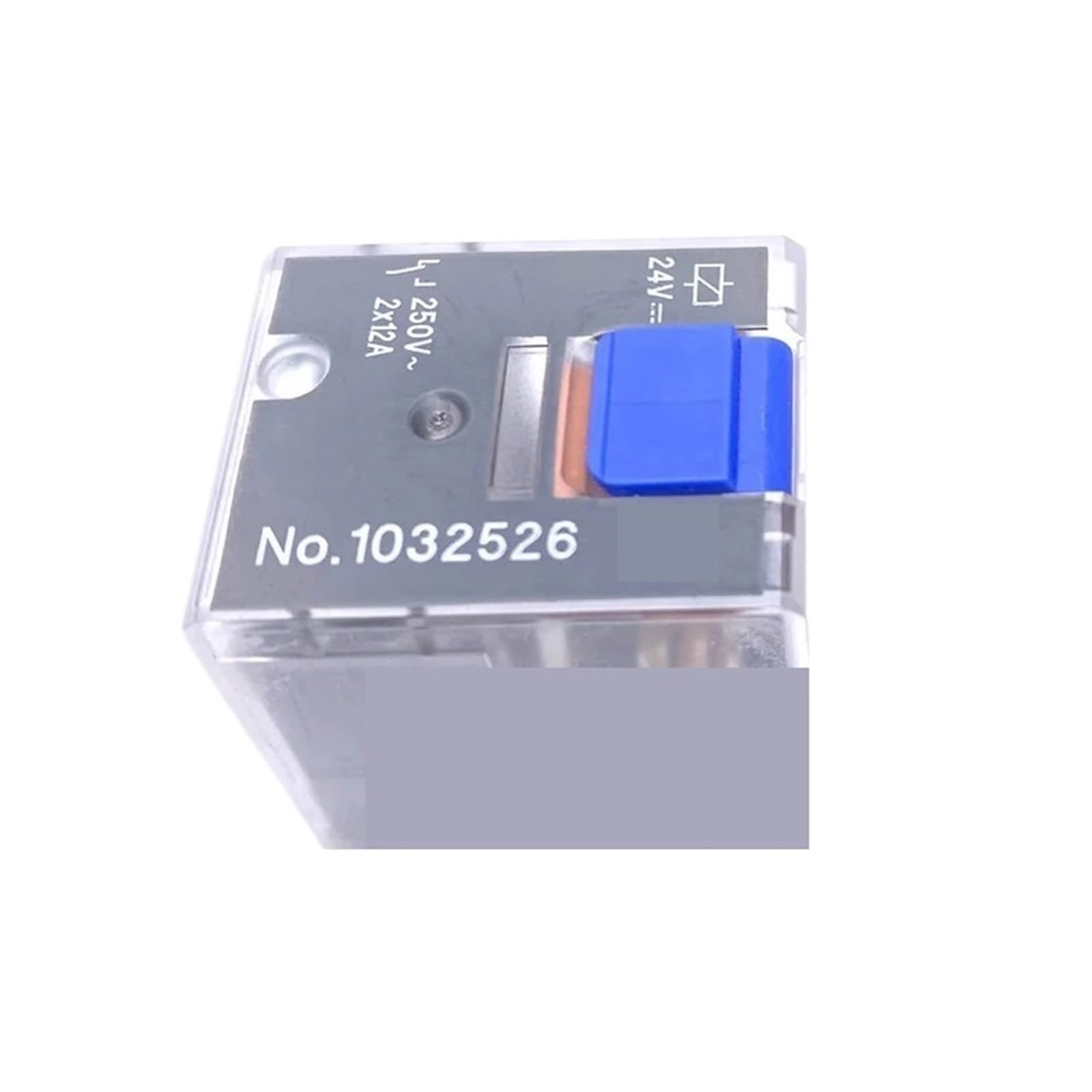 Relais intermédiaire 24VDC 8 broches Relay No.1032526 pour circuits électriques