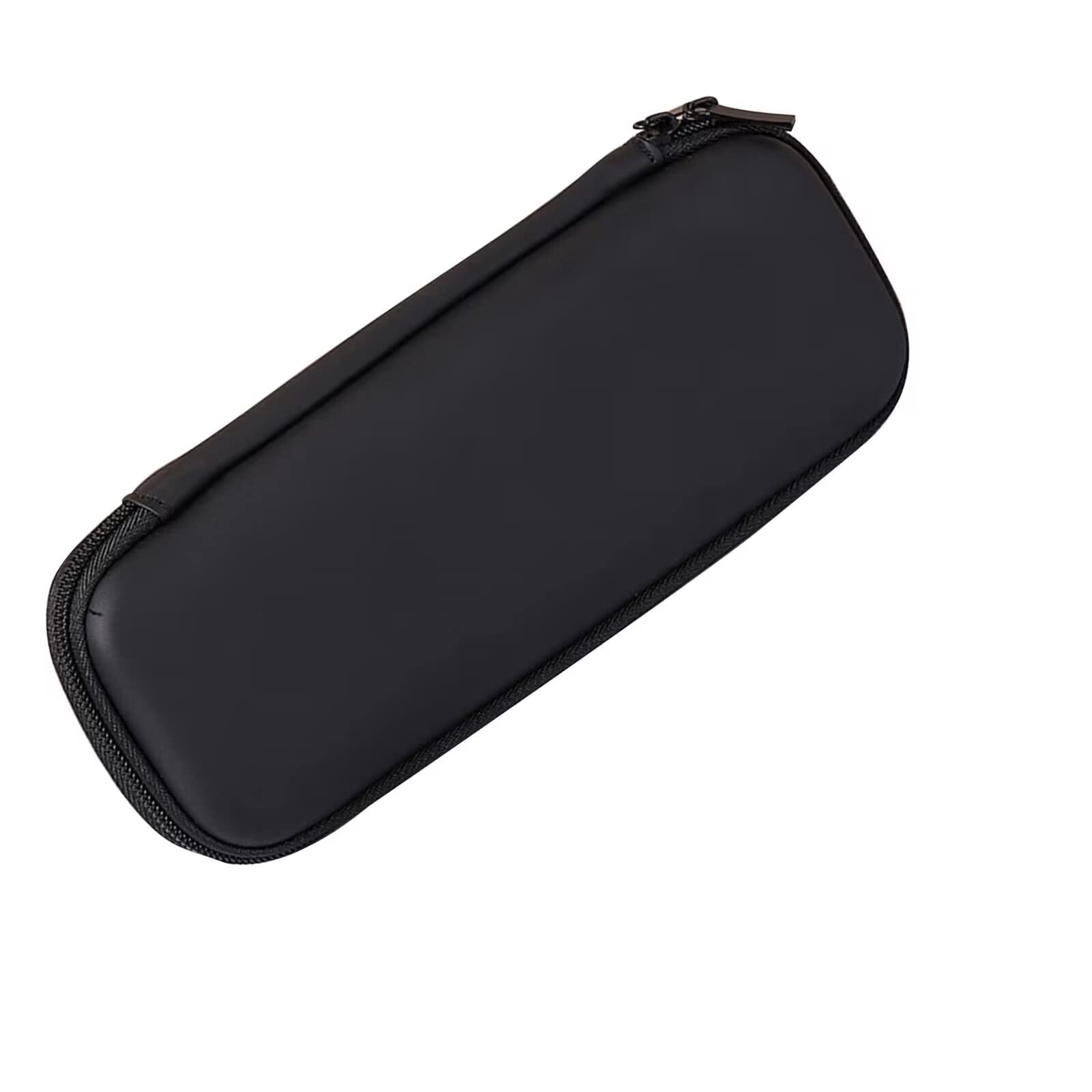 Soporte de Cepillo de Maquillaje de Viaj, Estuche de Brochas de Maquillaje Portátil, Estuche Unisex, Soporte para Brochas de Maquillaje, Organizador de Herramientas de Maquillaje, (21 * 7.5cm, Negro)
