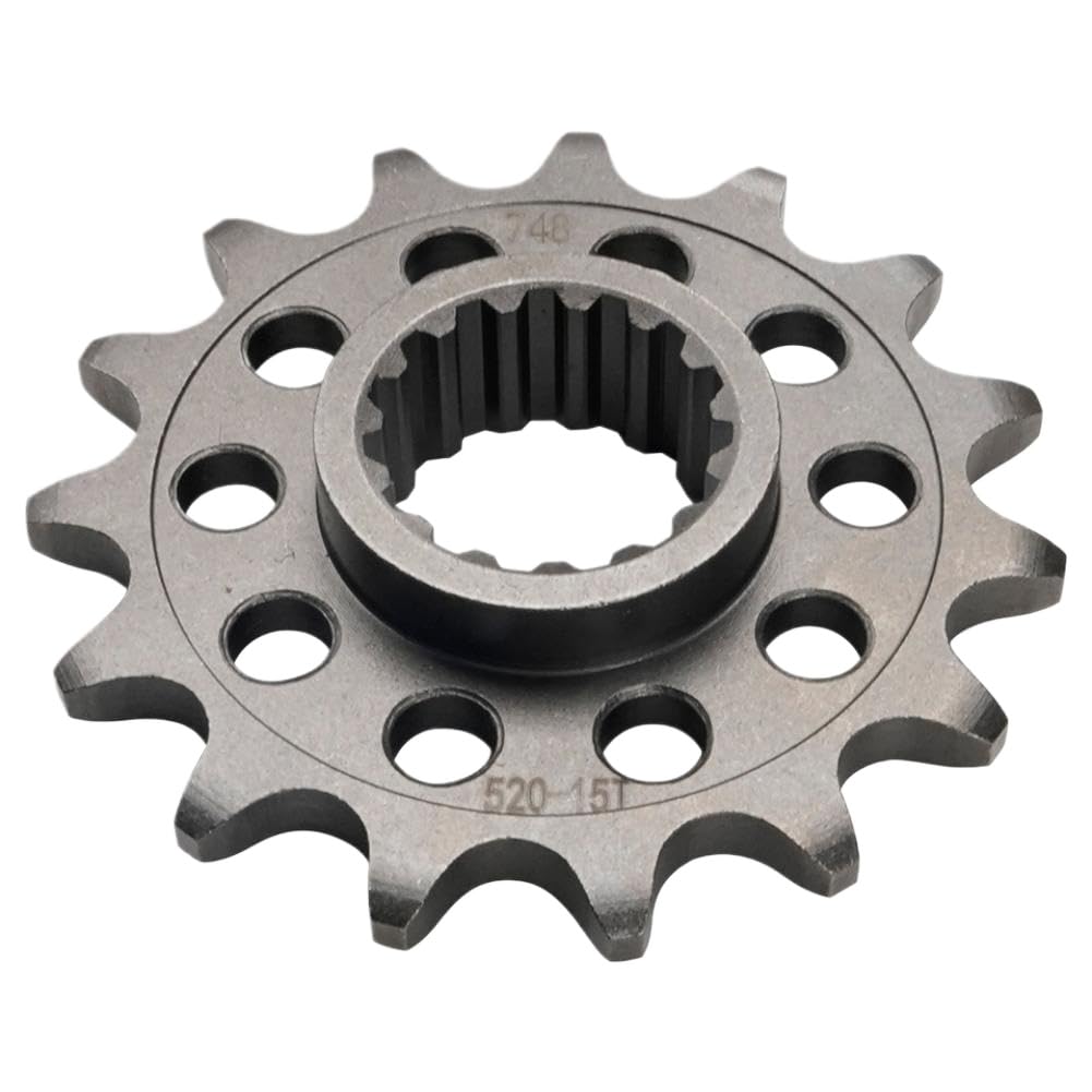 Pignone Anteriore Moto 520-15T Compatibile Con Ducati 899 955 V2 Streetfighter 959 998 V4R 1199 1199R 1199S