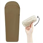 Naturehike Linge de sac de couchage Ultra-léger 4.51oz - sac de couchage pour adultes & Feuilles de voyage de voyage Sleep Sack & Feuille de camping pour Backpacking, Hôtel, Auberges, Comfy & Soin facile, longueur totale