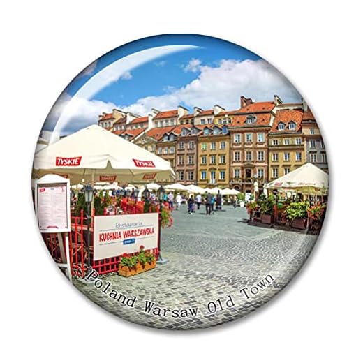 Polen Warszawa gamla stan Kabul Abdul Rahman moské kylskåp magnet klistermärke souvenir resa gåva samlarobjekt 3D kristall hantverk