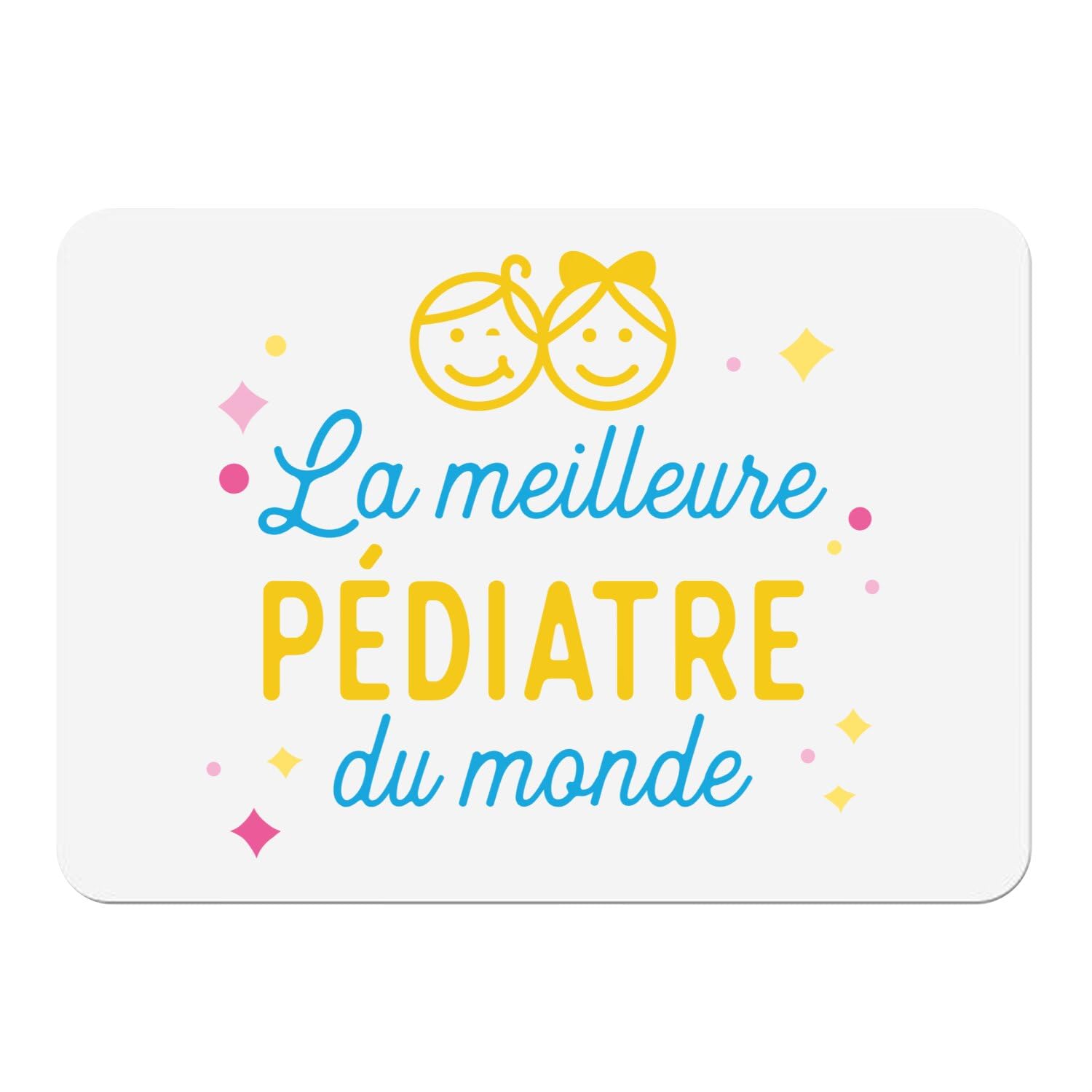 Set de table la meilleure pédiatre du monde cadeau idéal docteur hôpital