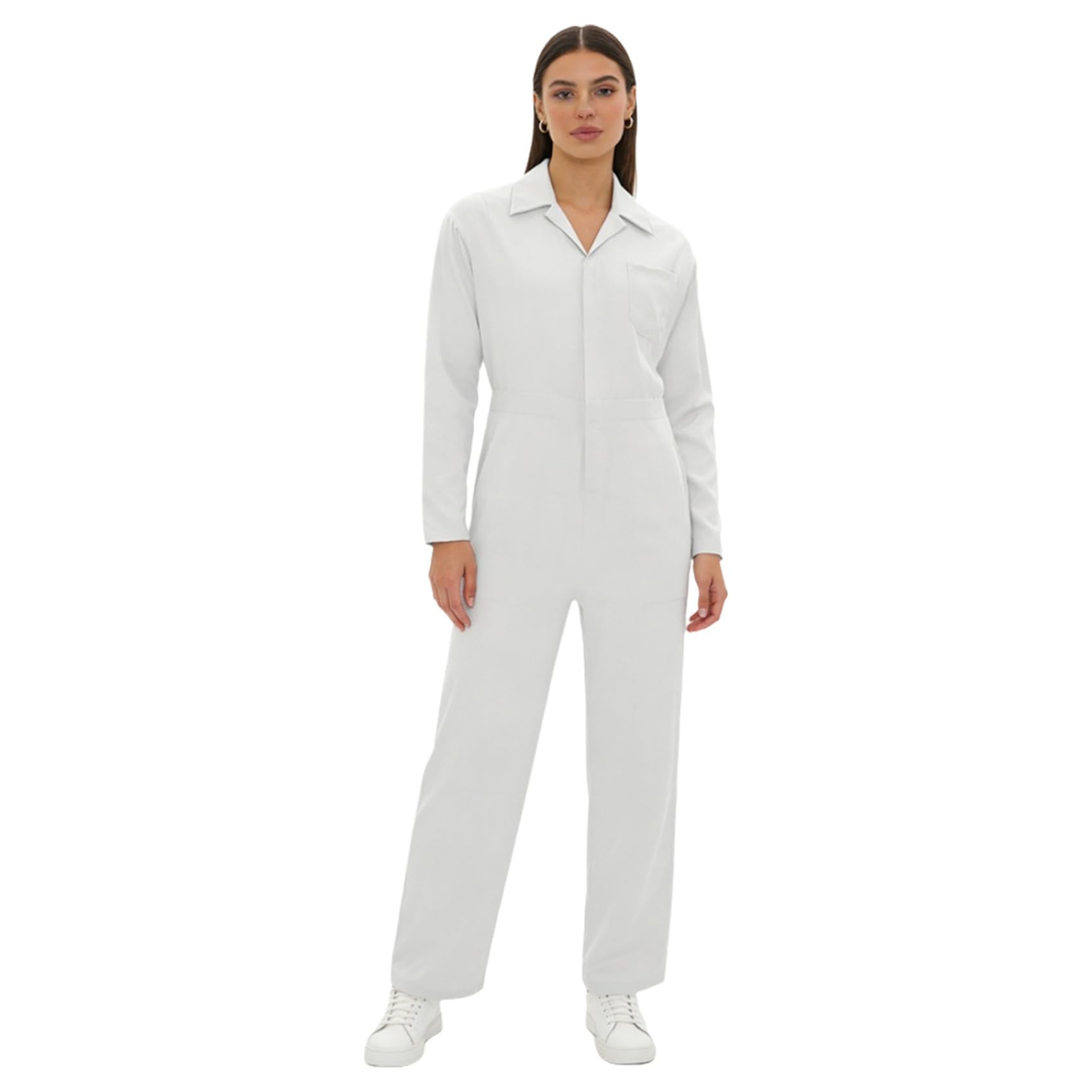 Femme Blumann Overall Travail Avec Fermeture Éclair Combinaison Pour Mécanicien Vêtement Travail Pour Atelier Salopette