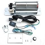bbq factory GZ550 Replacement Fireplace Blower Fan KIT for Continental, Napoleon, Rotom HB-RB58