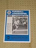  Prg. Fußball - Länderspiel DDR - Luxemburg 18.05.1985