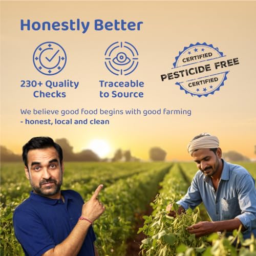 Image of DeHaat Honest Farms Pesticide Free Lobia (Cow Pea White) 1 Kg.