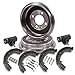 Produktbild ATEC Germany Bremsensatz Hinterachse inkl. 2x Bremstrommel 4x Bremsbacken 1x Montagesatz 2x Radbremszylinder (Aluminium) Kompatibel mit SKODA OCTAVIA 1 (1U2) (1U5), ROOMSTER (5J7) (5J)