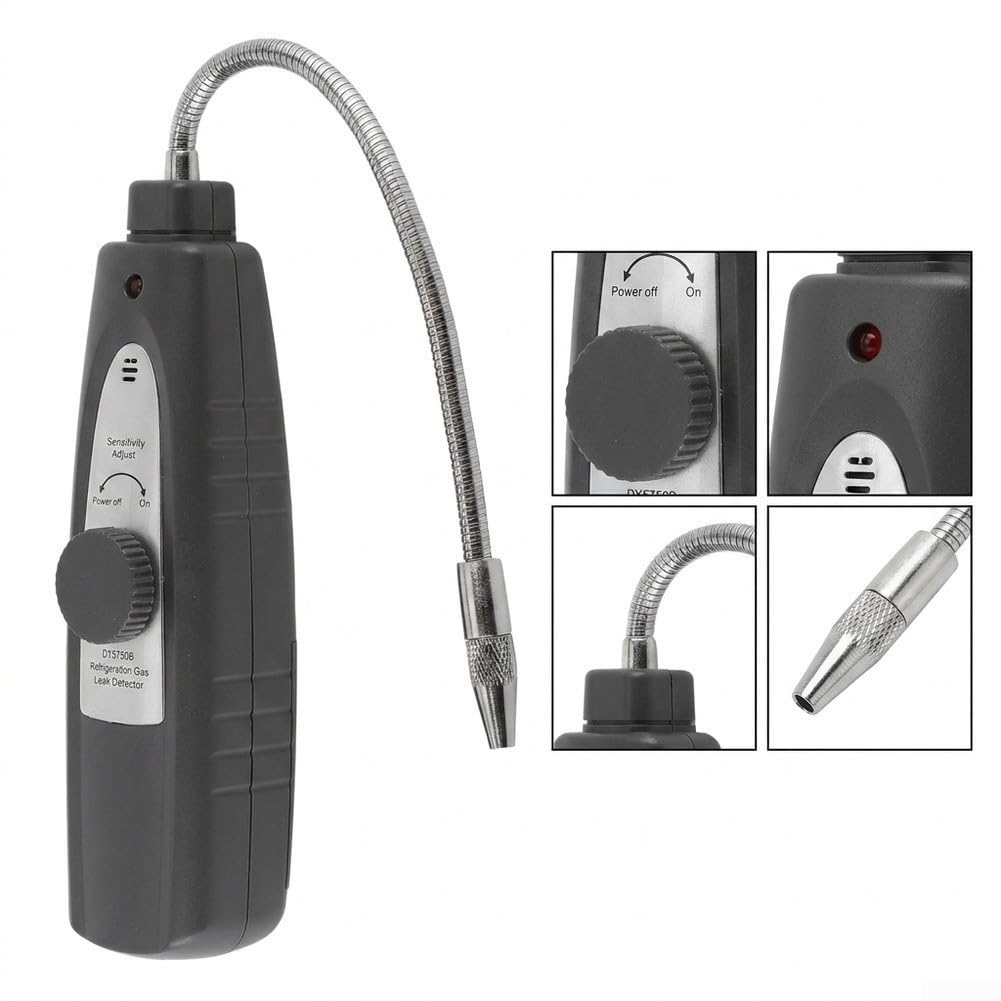 Halogen-Leckdetektor mit Flexibler 23cm Sonde ABS