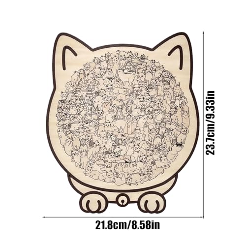 Puzzle de madera educativo de 135 piezas para potenciar la mente 5