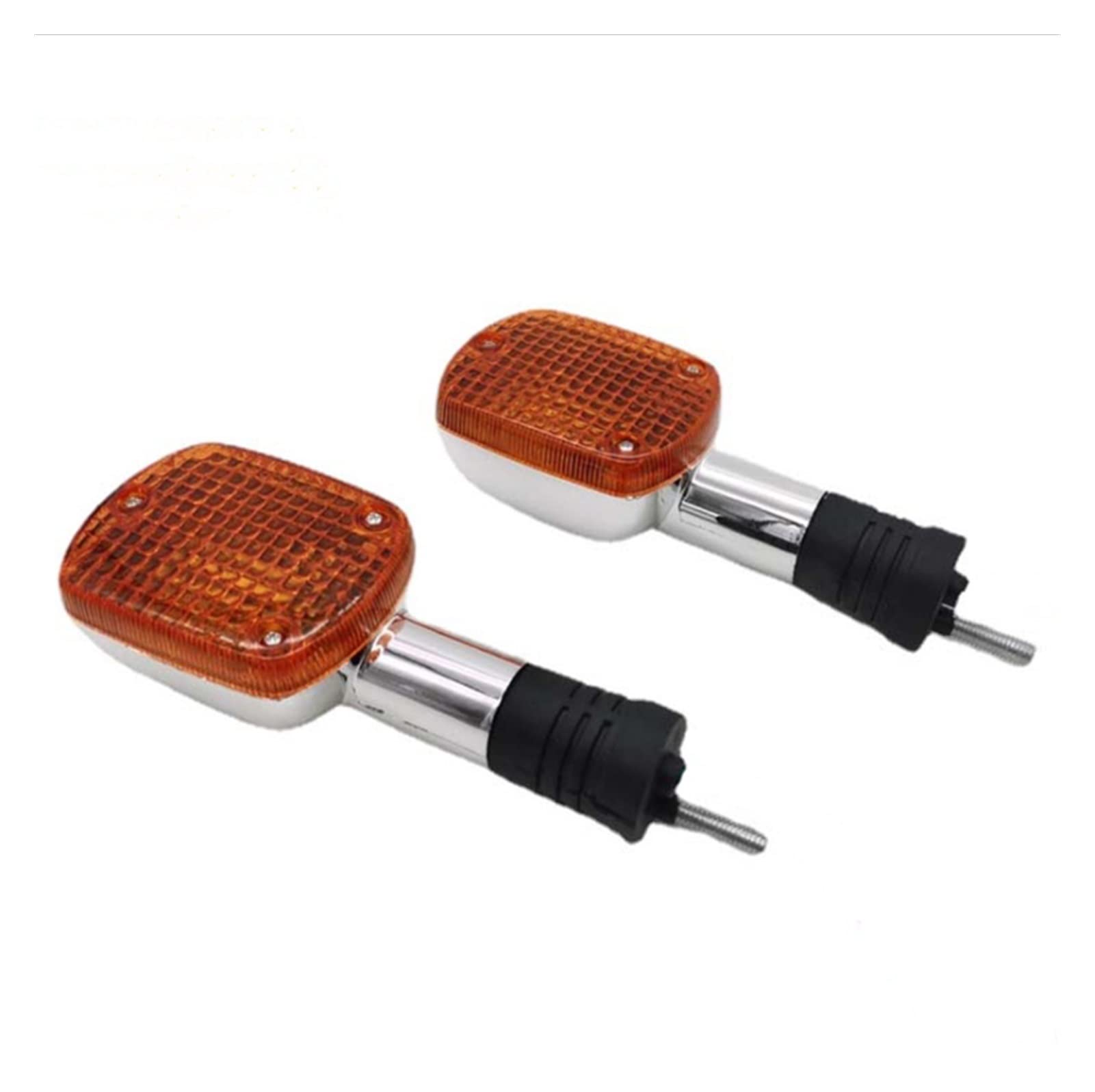 Clignotants de moto en finition chromée pour finitions custom Shadow