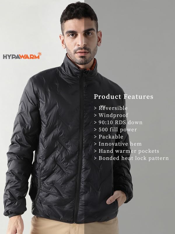 Image of Wildcraft Men's Standard Length Polyester Down Jacket