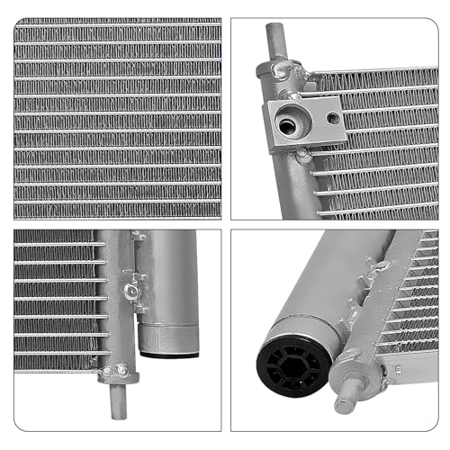 Image of Air Conditioning A /C Condenser Compatible with Honda Accord 2013 2014 2015 2016 2017# 4165, 7014165, HO3030159, 940466, 80110T2FA01