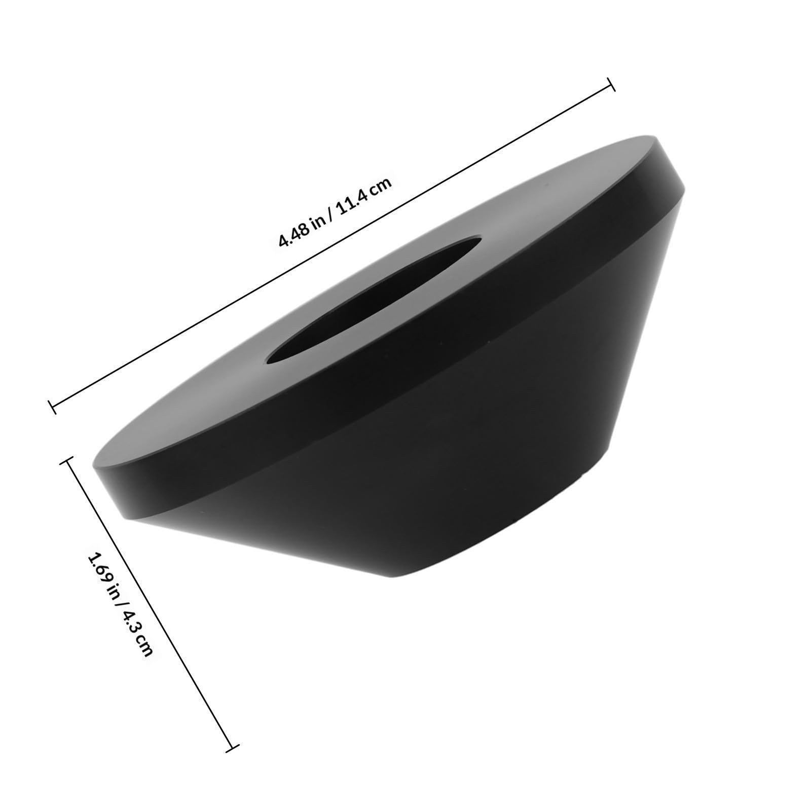ibasenice Cono Centrador de Aleación de Aluminio para Equilibradora de Neumáticos Manual, Herramienta de Montaje para Camiones y Vehículos Grandes Apertura de 4.4 Cm