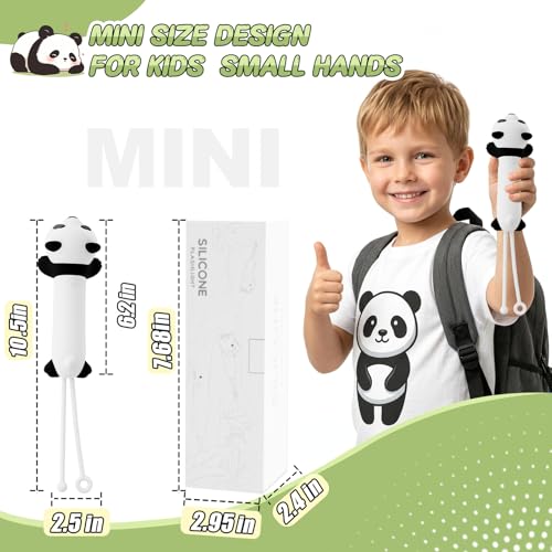 Image of Rechargeable Kid's Flashlight, LED Kid Flashlight for Boys and Girls, Cute Panda for 4-6 Year Old Girls and Boys, Camping and Outdoor Exploration, Birthday Gift