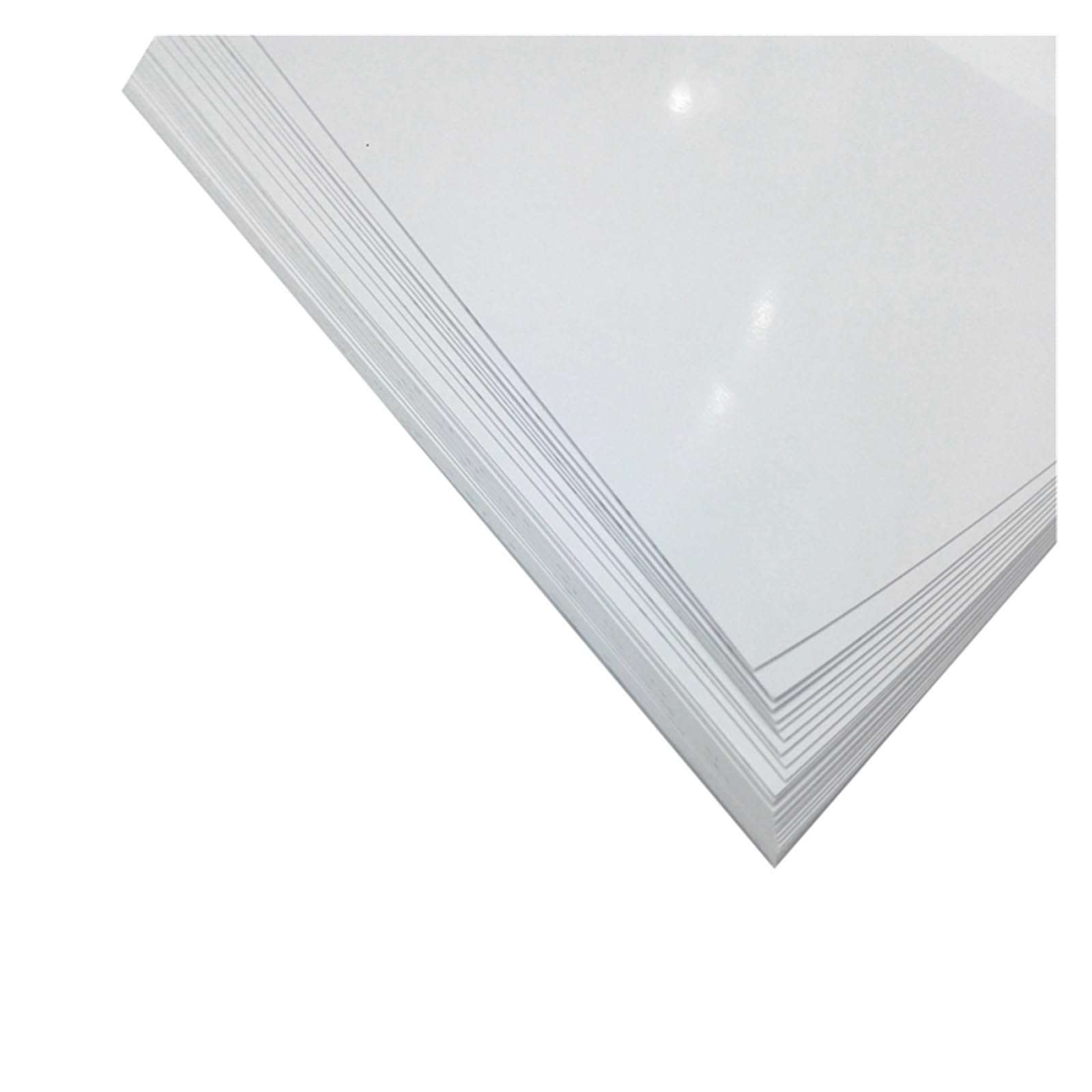 DAVBIR 240 grammi di spessore 8.26x11.7 Double Deck Highlight Art Paper Stampa su due lati impermeabile Carta fotografica vuota for stampa a getto d'inchiostro perfection (Color : 5sheets)