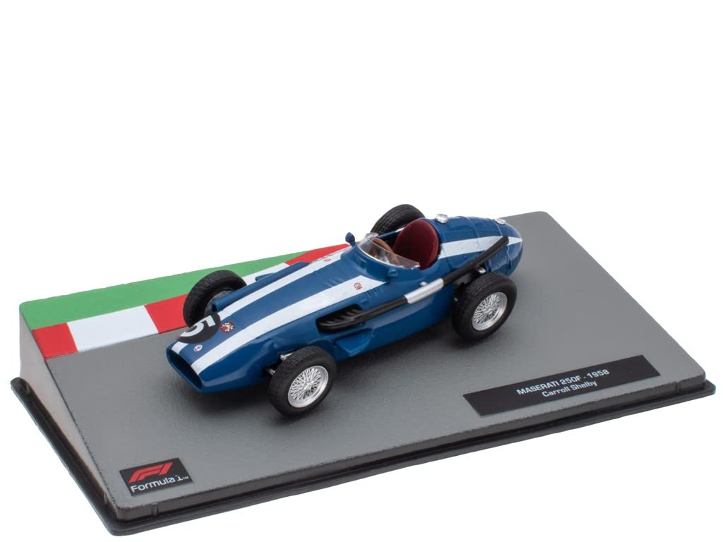 OPO 10 - Miniature car Formula 1 1/43 Compatible with Maserati 250F 1958 Carroll Shelby - FD152