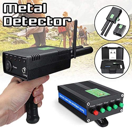 Metal Detector Pinpointer AKS Plus Dual Probe 1000M Remote Search with Antennas 360 ° Handle High Sensitivity Lightweight Gold Detector to Hunt Treasure