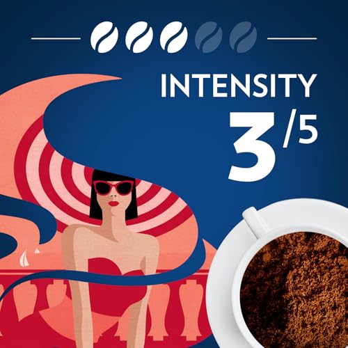 Image of Lavazza Classico Ground Coffee Blend, Medium Roast, Authentic Italian, Blended And Roasted in Italy, Non GMO, Value Pack, A Full bodied with rich flavor and notes of dried fruit, 20 Ounce (Pack of 2)