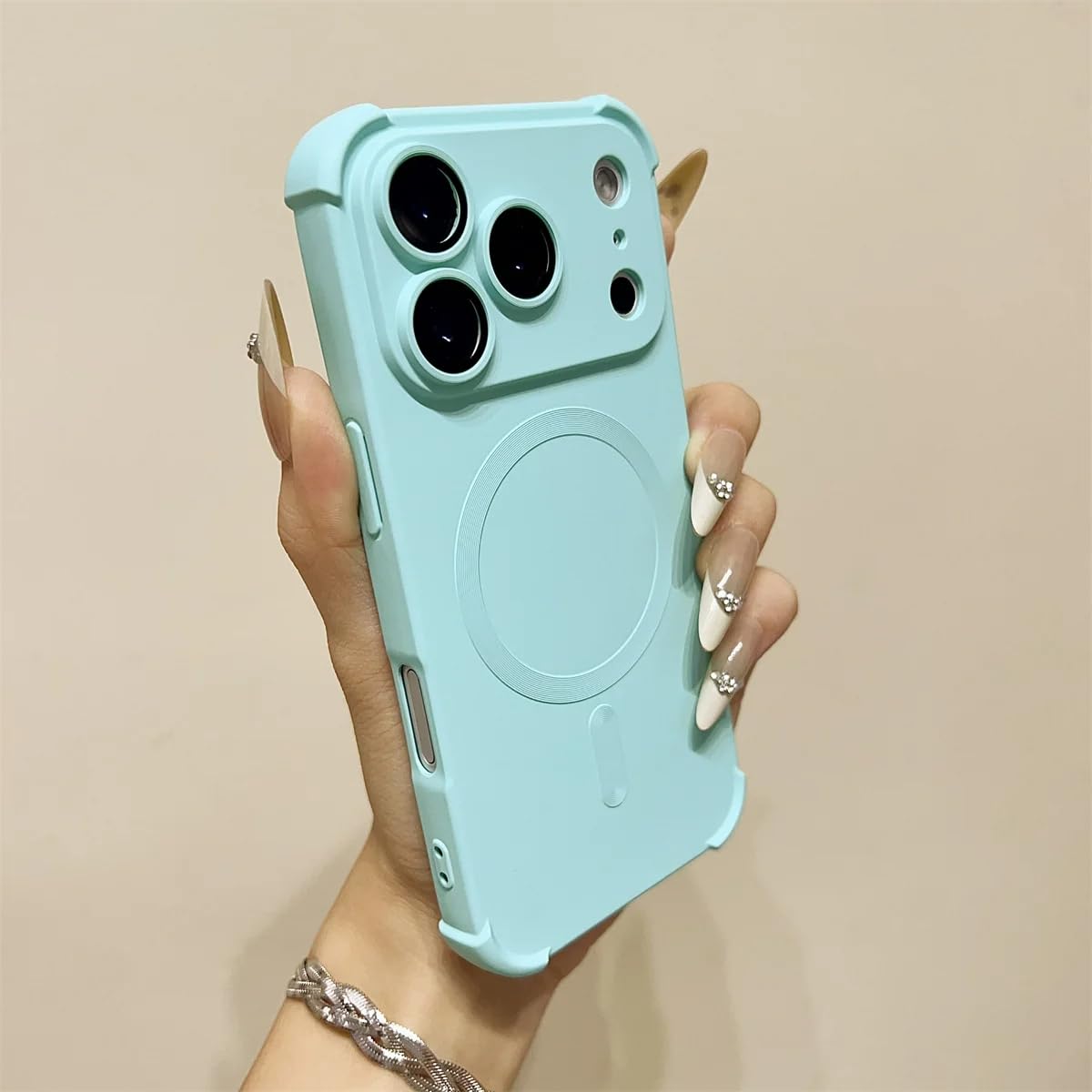 Coque iPhone 14 Plus silicone bleu clair pour vos déplacements - 7
