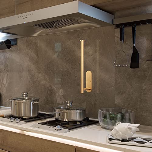 Deymogs Gold Stainless Steel Paper Towel Holder #TOP23