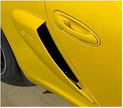 Spoiler Shelf Compatible For Porsche 987.1 Compatible For Cayman 2005-2008 High-gloss Black Roof Spoiler Style Boot Duck Wings Easy to install(Cayman Carbon Fiber)