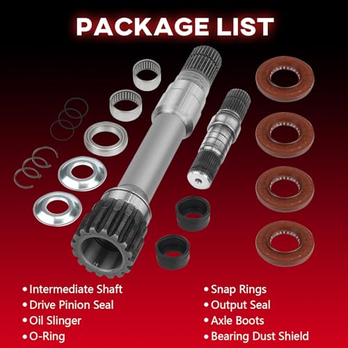 image for Dexonu Right Front Differential Axle Intermediate Shaft Kit compatible