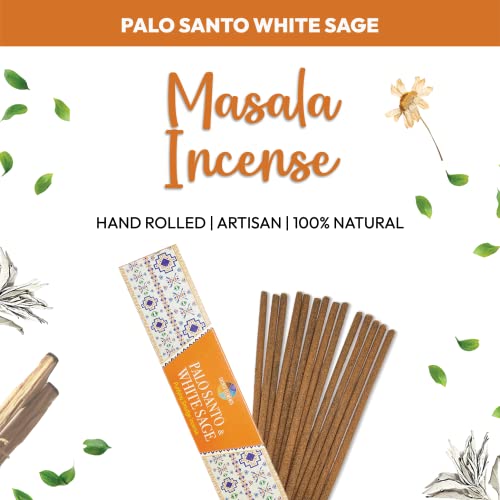 Sacred-Palo-Santo-Incense-Sticks-Indian-Masala-Inscents-Sticks-for-Protection-Made-from-Authentic-Peruvian-Polo-Santo-Sticks-Scented-Sticks-12-Packs-100-Sticks Sacred Palo Santo Incense Sticks Indian Masala Inscents Sticks for Protection Made from Authentic Peruvian Polo Santo Sticks Scented Sticks 12 Packs 100 Sticks