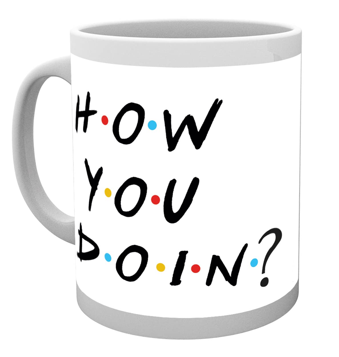 Gb Eye Multicolour Friends How You Doin Mug