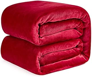 EHEYCIGA Fleece Blanket Teal Throws for Sofas Large Fluffy Warm Soft Blanket for Bed Settees Armchairs, Fit All Season, Queen, 220x240cm