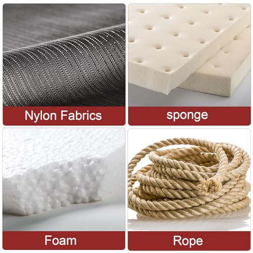 Toemics Toemics Electric Hot Knife Foam Cutter – 200W Styrofoam Cutting Tool, 4 Adjustable 50-500°C Blades for Polystyrene, Sponge, Crafts, and Insulation (Red) - Image 5