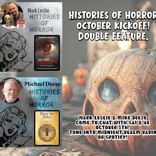 『🎙️🕯️ DOUBLE DOSE OF DARKNESS: Histories of Horror Kicks Off October! 🎃👻 🕯️』のカバーアート