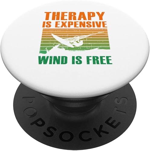 Funny Sarcastic Saying Windsurfing Boardsailing Women Men PopSockets Swappable PopGrip