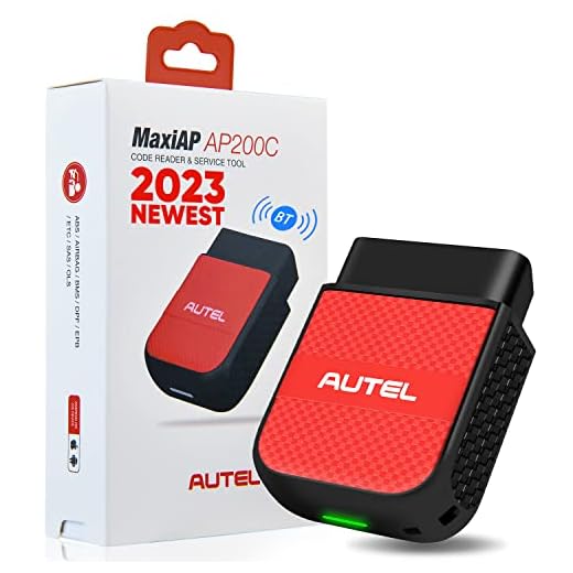 Autel MaxiAP AP200C OBD2 Skanner Kodläsare med ABS Bromsblödning, SRS-återställning, Gratis i 1 år, (Oljeåterställning, EPB, SAS, DPF, BMS, med Köp i Appen), ENDAST för IOS och Android Smartphone