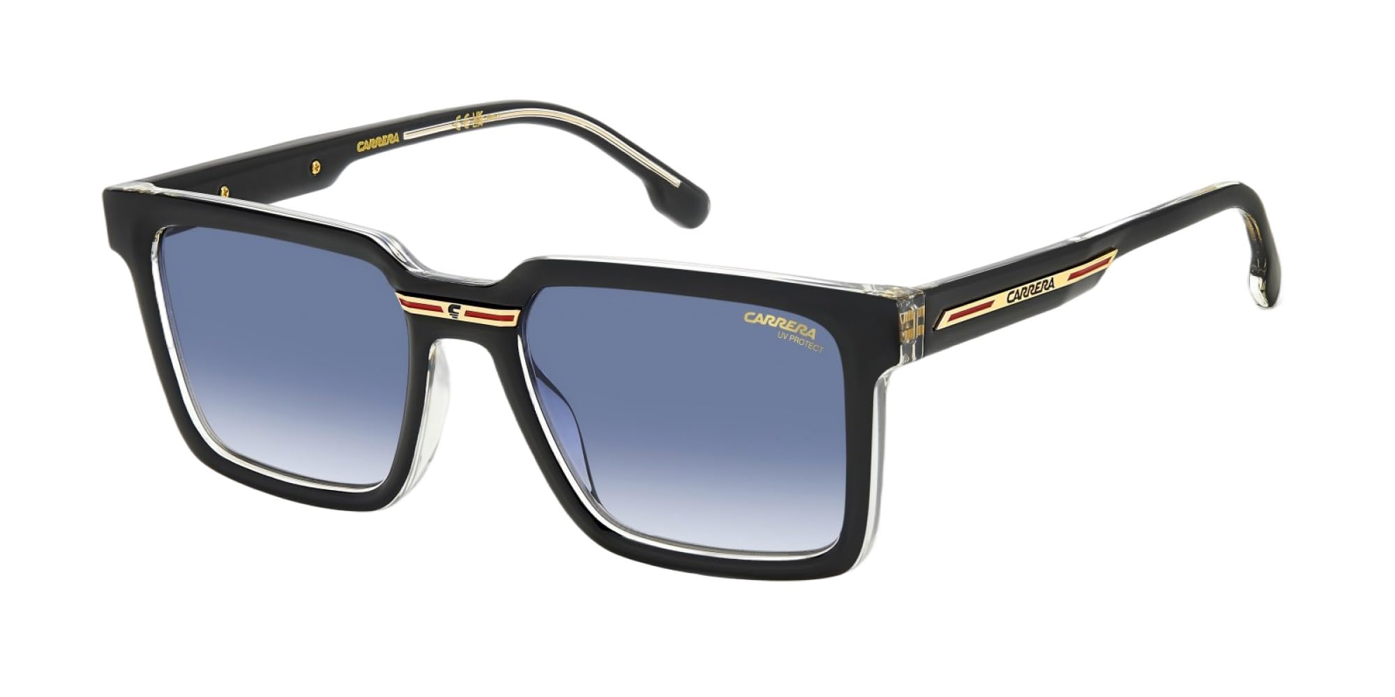 Carrera VICTORY C 02/S Black Crystal/Blue Shaded 54/19/145 men Sunglasses