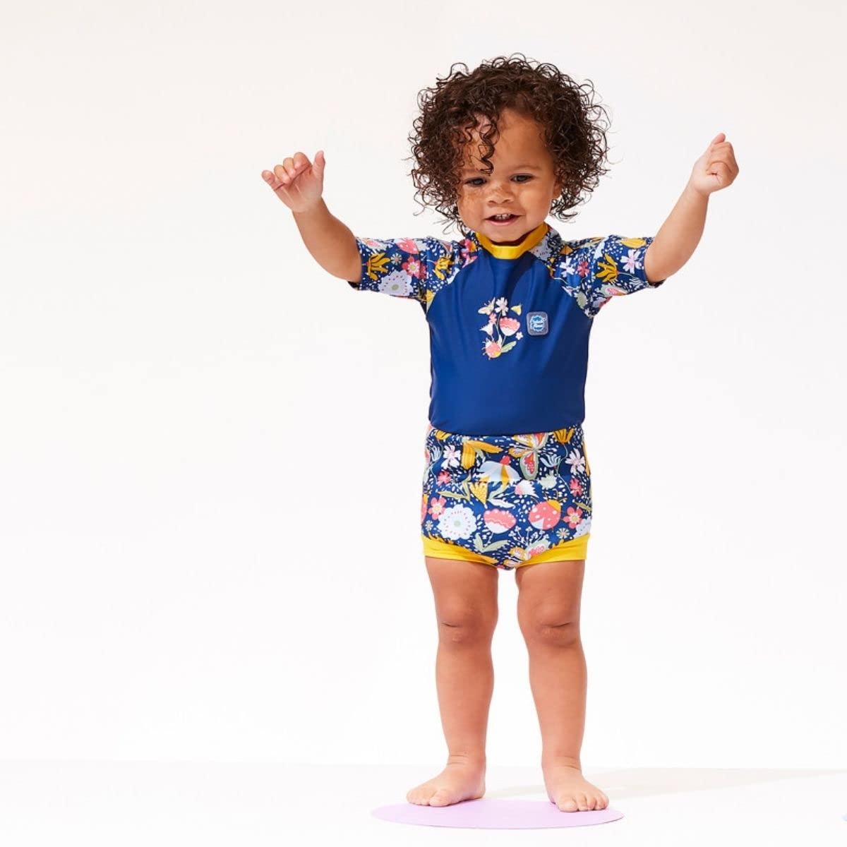 Splash About Happy Nappy Sunsuit Garden Delight 12-24 miesięcy
