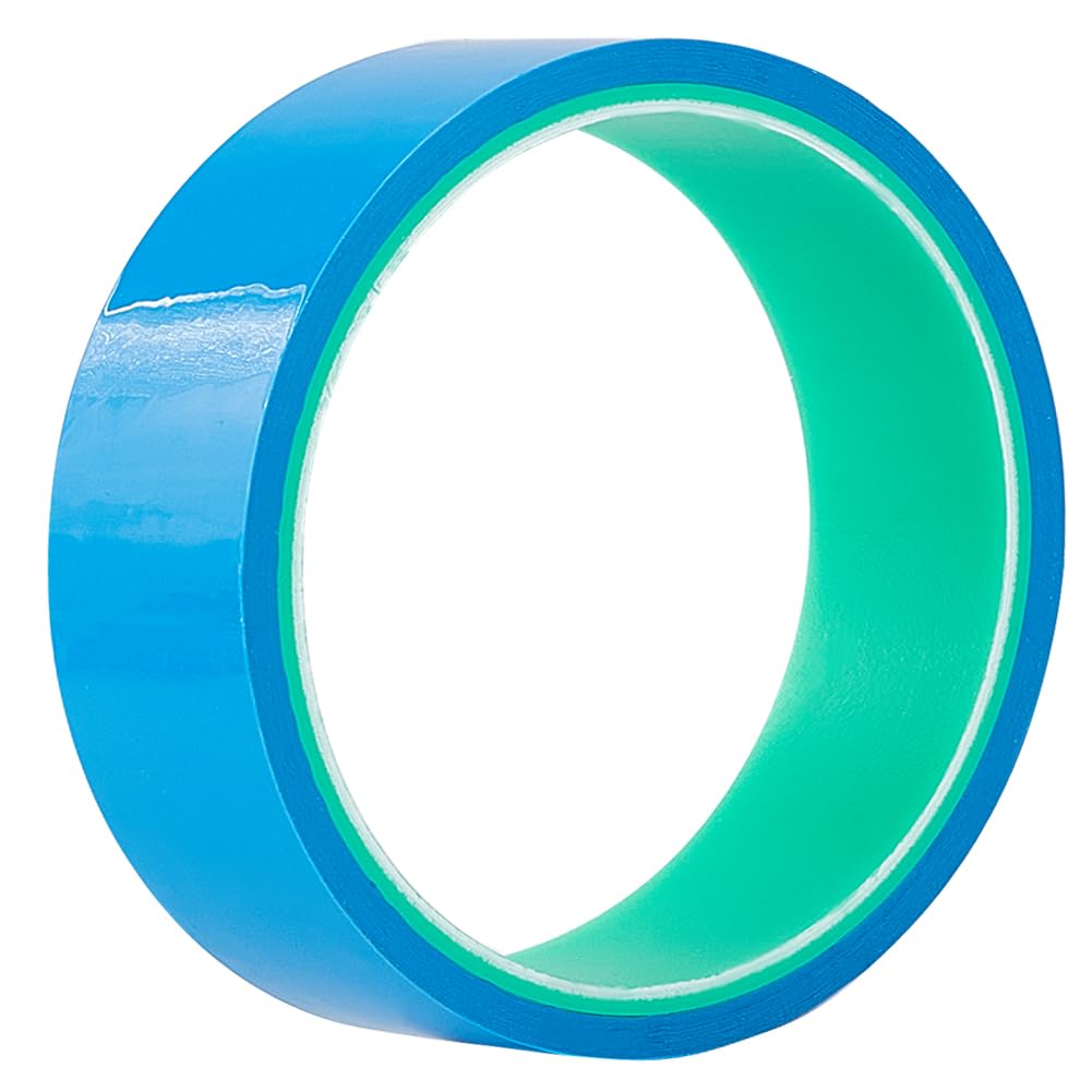 CREATCABIN Tubeless Rim Tape Bike Wheel Rim Tape Bicycle Rim Protector Strip Liner Vacuum Tire Pad Tape Width 25mm x Length 10m Roll Tire Rim Tapes for MTB Road Bicycle Bike Rim Wheels Carbon Kit Blue
