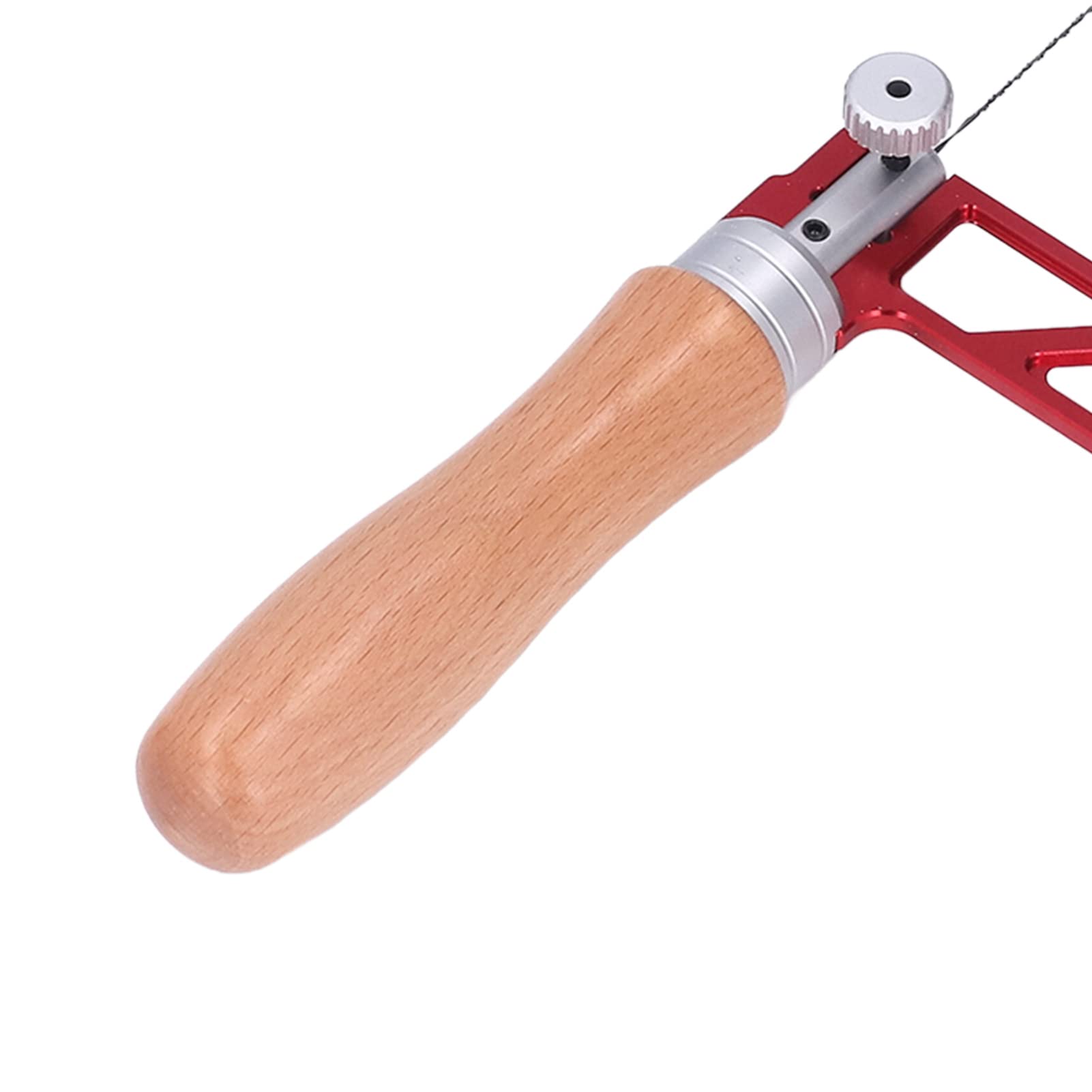 Laubsäge, professionelle Hochleistungs-Handsäge mit Laubrahmen und Ersatzblatt, Holzbearbeitung, multidirektionales Schneide-Handwerkzeug, Laubsäge für Holz, Kunststoff, Gummi, weiches Metall(3in)